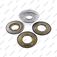 Комплект поршней (4шт., обрезиненные, контрпоршень C1 без вырезов внутри)*